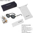 Gleyemor Retro Oval Sunglasses for Women and Men Small 90s Style Glasses...