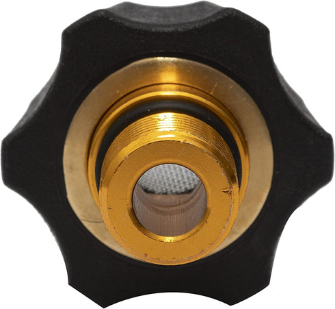 Simpson Cleaning 7112362 Water Inlet Fitting for Multiple Pressure Washer Pumps, Gold...