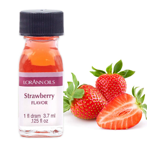 LorAnn Strawberry SS Flavor, 1 dram bottle (.0125 fl oz - 3.7ml - 1 teaspoon)...