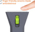 Slice 10593 Regular - Auto-retractable, Utility Scraper, Ceramic Blade Automatically Retracts, Rust Free, Finger Friendly, Soft-Touch Comfort Grip...