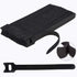 60 PCS 6 Inches Reusable Cable Ties, Adjustable Cord Straps, Wire Organizer, Cord Wrap and Hook Loop Cable Management - Black...