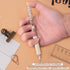 Cute Bear Pens, 6 Pcs, 0.5mm Black Ink, Smooth Writing, Retractable, Wax Protection, Classic Design...