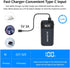 18650 Battery Charger 2-Bay XTAR PC2 USB C Charger New 18650 Batteries Charger Compatible with 18650 21700 Batteries ?Package Not Included Any Bat...