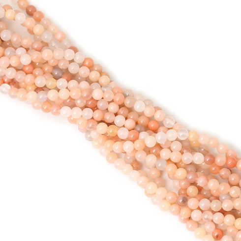 60PCS 6mm Natural Pink Aventurine Round Loose Beads for Jewelry Making DIY Bracelet Necklace Materials 1 Strand 15"...