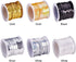PH PandaHall 30 Yards Spangle Flat Sequins 6mm 6 Color Crafts Sequin Strip Sewing Paillette Spool String Metallic Shiny Trim for Mermaid Dress Emb...
