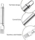 PCTC Stainless Steel Chopped Green Onion Knife, Kitchen Tool Slice Cutlery Vegetable Cutter Sharp Scallion Cutter Shred Knife, for Kitchen Cutting...