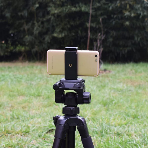 Universal Cell Phone Tripod Mount Adapter, Phone Holder Clip Connector Head Used for Monopod Selfie Stick Travel Mini Flexible Tripod and More......
