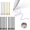 Marker Pen Stylus Tips for Remarkable 2,AHBTEYM Remarkable 2 Pen Tips with Nibs Removal Tool,Metal Tips/Nibs Refill Accessories,for Remarkable 1/R...