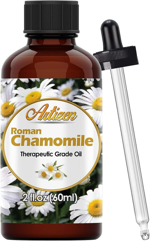 Artizen 2oz Oils - Chamomile Roman Essential Oil - 2 Fluid Ounces...