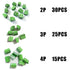 70PCS 2P 3P 4P 2.54mm/0.1inch Terminal Block Connector, PCB Mount Screw for Arduino and Home Electronics Projects 26-18AWG Cable...