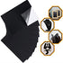 5PCS Black Self Adhesive Felt Sheets, Soft Velvet Sticky Back Felt for Jewelry Box and Drawer Liner, Art and Craft Making(A4 Size)...
