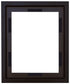 School Specialty 1389674 Canvas Float Frame, 8" x 10" x 3/4" Size, Gesso Black...