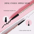 Eyebrow Pencil Double Ended, Waterproof Natural Brow Enhancing Pen, Long lasting Eye Makeup, Pack of 1, Black...