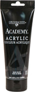 Grumbacher Academy Acrylic Paint, Gloss, 200ml/6.8 oz. Plastic Tube, Mars Black (C134P200)...