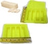 butter molds Large 4 Cavities Silicone butter mold Pudding & Jello Shot Mold butter stick molds,Cheesecake, butter mold with lid Product Dimension...