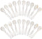 Set of Caviar Spoons Shell Spoon Mother of Pearl Caviar Spoons W Round Handle for Caviar, Egg, Ice Cream, Coffee, Restaurant Serving (20 Pieces,2....