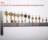 CHuangQi Vintage Skeleton Keys Set, Filigree Steampunk Keys, Antique Bronze Keys Charms Pendants, Different Style...