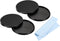 PATIKIL 58mm Lens Cap, 2pcs Camera Lens Cap Cover Universal Lens Filter Stack Cap Front Metal Protective Case Cover with Cleaning Cloth for Photog...