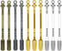 10 PCS Shovel Mini Spoon Alloy Tableware Charm Kitchen Pendant Spoon Tiny Shovel Spoon for Necklace DIY Craft Jewelry Making Keychain...