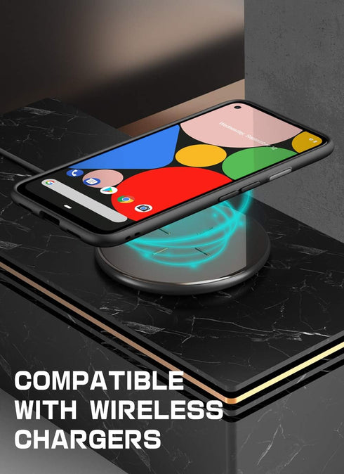 SUPCASE Unicorn Beetle Style Series Case Designed for Google Pixel 4A (2020 Release), Premium Hybrid Protective Case (Black)...