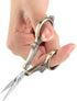 Scissors,Mini Vintage Stainless Steel Sewing Scissors Classical Cutting Embroidery Crafts Tool(Figure 8 cut bronze)...