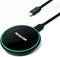 MEGACOM Magnetic Wireless Charger, 15W Fast Charging Pad, Compatible with iPhone 15/15 Plus/15 Pro Max/14, Samsung Galaxy S22/S21/S20, with USB-C ...