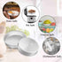 TeamFar Cake Pan Set of 2, 8 Inch Cake Pan Round Tier Tins Set Stainless Steel, Healthy & Heavy Duty, Mirror Finish & Easy Clean, Dishwasher Safe...