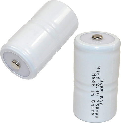 HQRP 2-Pack Battery compatible with TIF8800, TIF8800A, TIF8806, TIF8806A, TIF8850, TIF8900-A Combustible Gas Detector Meter Test Equipment, NP-545...