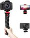 Camera Tripod Fotopro Flexible Phone Tripod Bendable Tripod for Mini Camera Handheld Tripod Stand for iPhone Vlogging Travel Video...