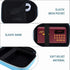 Leayjeen Travel Carry Case Compatible with WONDER BIBLE NIV- The Talking Audio Bible Player (New International Version)(Case Only)(Blue)......