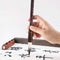MEGREZ Chinese Calligraphy Brush Kanji Japanese Art Sumi Writing Painting Drawing Practicing Brush for Students and Beginners, Wolf Sheep Mix Brus...