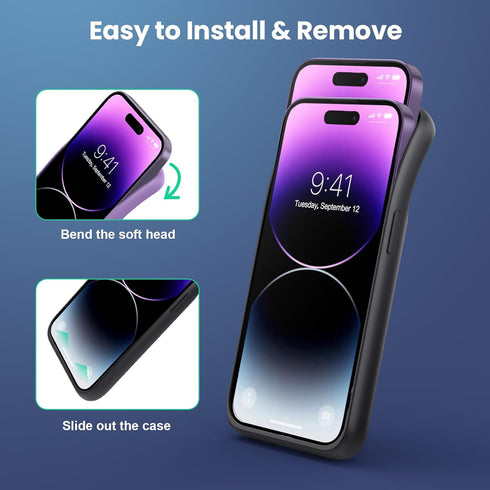 Ekrist Battery Case for iPhone 14 Pro (6.1 inch),7200mAh Smart Portable Rechargeable Charging Case,Extended Battery Pack Compatible with iPhone 14...