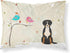 Caroline's Treasures BB2509PILLOWCASE Between Friends Greater Swiss Mountain Dog Fabric Standard Pillowcase Lightweight Super Soft Easy Care Decor...