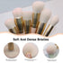 Makeup Brushes,Daubigny 16Pcs Silver Premium Synthetic Makeup Brush Set with Professional Foundation Brushes Powder Concealers Eye shadows Blush M...
