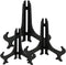 Generic 3 PCS Plate Stand for Display, 8/9/10 Inch Card Display Stands, Black Table Top Easels for Display, Foldable Frame Picture Easel Plate Dis...