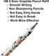 Maydahui 12Pcs Cartoon Milk Cow Eternal Pencils Retractable HB 0.5mm Cow Print Everlasting Pencils Magic Inkless Pencil for Student Teacher School...