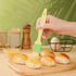3 Pcs Basting Pastry Brush, Cooking Brush Set, Grill Brush, Food Brush For Baking, Perfect For Marinade, Sauce, Egg Wash, Butter, BBQ Brushes...