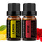 GREENSLEEVES Rose Lemon Essential Oil Set, 100% Pure Aromatherapy Therapeutic Grade Oils for Diffuser, Humidifier, Massage - 2 x 10ml (Rose+Lemon)...