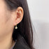 Cute Shell Pearl Huggie Small Hoop Earrings Dangle Drop for Women 925 Sterling Silver 14K Gold Filled Boho Beach Simple Charm Hoops Delicate Hypoa...