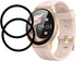 [2 Pack Black Screen Protector Frontier Protective Protector for AGPTEK LW11 Smartwatch...