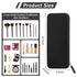 Etercycle Large Travel Silicone Makeup Brush Holder, Washable Silicone Make Up Bag, Portable Cosmetic Brushes Holder, Soft Makeup Tools Organizer ...