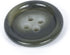 Mibo 12pcs Round Melamine Suit & Dress Buttons with Rim - 30L(19mm) - 4 Hole - Blue Green Mix...