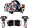 MightySkins Skin Compatible with HTC Vive Pro VR Headset - Donut Binge | Protective, Durable, and Unique Vinyl Decal wrap Cover | Easy to Apply, R...