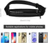 QUWEI Slim Running Belt for Women Men Gift, Runners Waist Belt With Reflective Strip, Fanny Pack Phone Holder for Jogging, Adjustable Run Pouch Be...