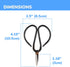 JubileeYarn Bonsai Yarn Shear - Embroidery Craft Scissors - 1 Scissor...