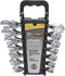 Titan 17373 7-Piece 12-Point SAE Stubby Combination Wrench Set...