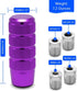 (Purple) Stick Racing JDM Manual Gear Shift Knobs for Fit Compatible with Mazda Tacoma STi Nismo 2004 Honda Accord Subaru Focus ST Miata Toyota Ad...