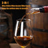 3-in-1 Stainless Steel Wine Chiller with Wine Aerator and Wine Pourer, Wine Chiller Stick Wine Chiller Rod Fits in all Standard-sized Bottles, for...