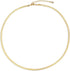 CHESKY 14K Gold Plated Snake Chain Necklace Gold Herringbone Necklace for Women Minimalist Necklace Chain 3MM(W) 14"(L)...