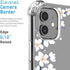 Clear Flower Designed for iPhone 11 Case with Screen Protector, Soft Shockproof Protective Transparent Bumper Cover for Women Girls Floral Pattern...